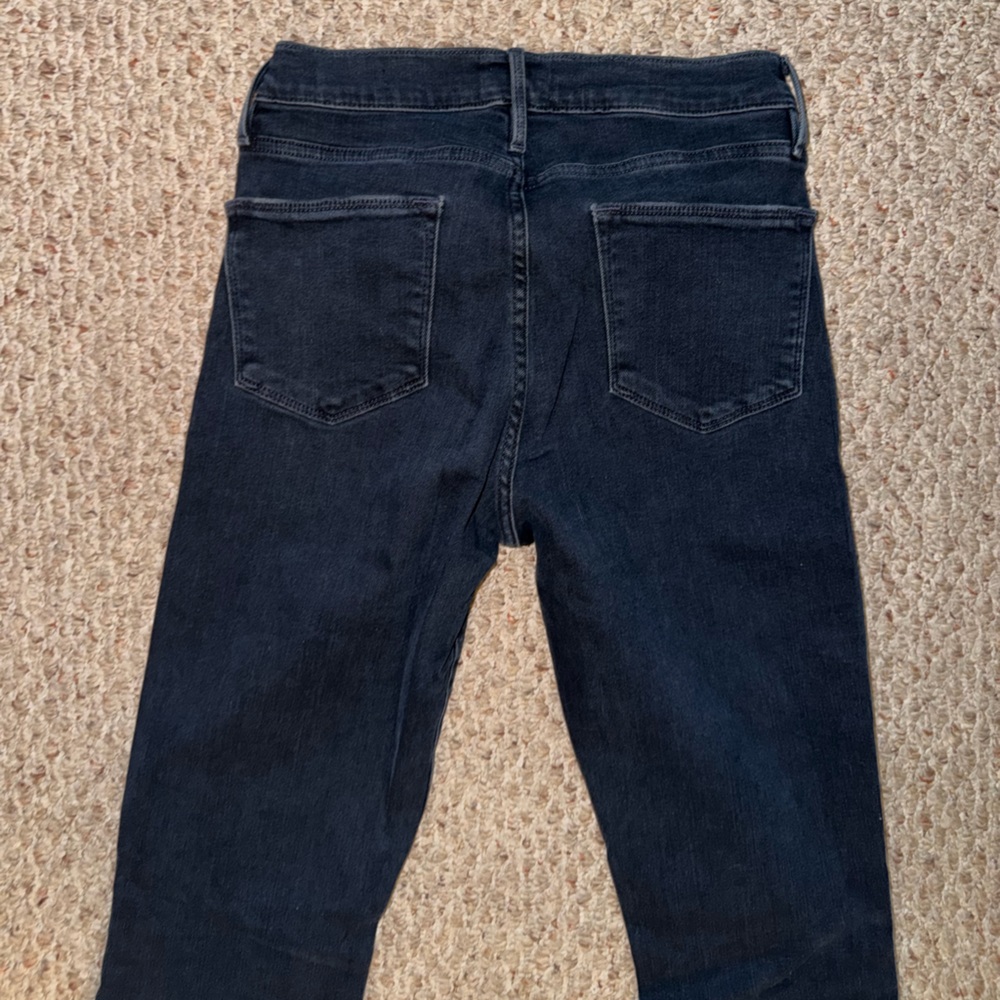 Frame Denim Black High-Rise Flare Jeans - Picture 5 of 5